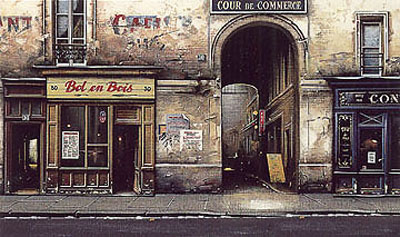 La Cour de Commerce (Deluxe) by Thomas Pradzynski