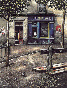Le Bateau Lavoir by Thomas Pradzynski