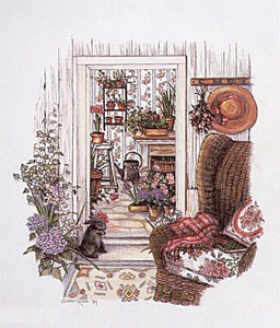 Country House Suite (Plant Tending) by Susan Rios