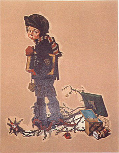 After Christmas by Norman Rockwell