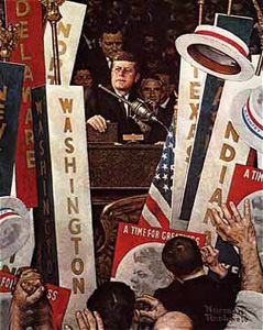 A Time for Greatness by Norman Rockwell