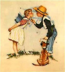 Buttercup by Norman Rockwell