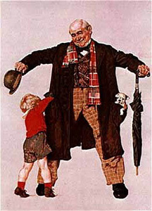 Child's Surprise (Deluxe) by Norman Rockwell