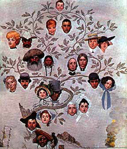 Family Tree by Norman Rockwell