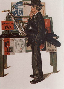 Jazz It Up by Norman Rockwell