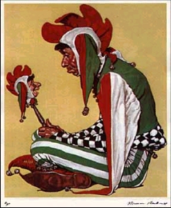 Jester by Norman Rockwell