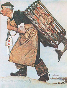Lobsterman (Deluxe) by Norman Rockwell