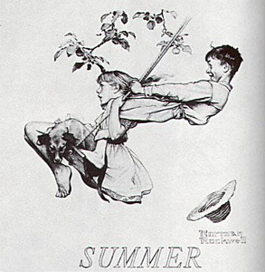 Summer (Deluxe) by Norman Rockwell