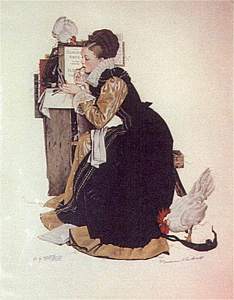 Summer Stock by Norman Rockwell