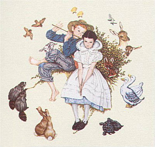 Four Ages of Love Suite (Sweet Song) by Norman Rockwell