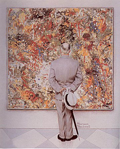 The Connoisseur by Norman Rockwell