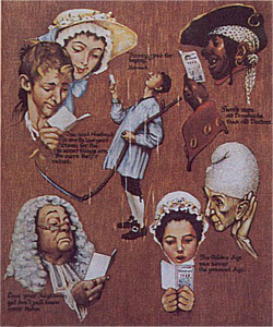 The Golden Age by Norman Rockwell