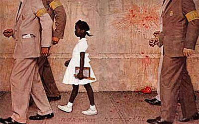 The Problem We All Live With (Collotype) by Norman Rockwell