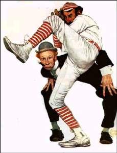 Wind Up by Norman Rockwell