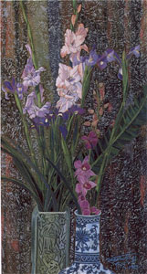 Orchids and Irises (Deluxe) by Ting Shao Kuang