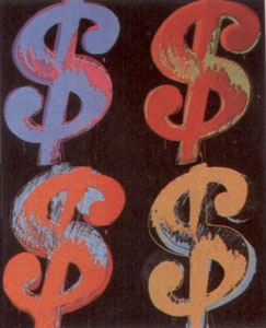 $4 (FS 282) by Andy Warhol