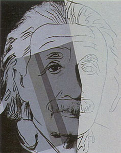 Albert Einstein, FS #229 by Andy Warhol