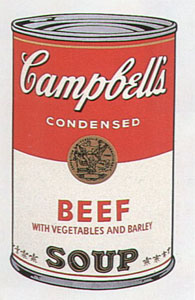 Campbell's Soup Suite I (Beef 49) by Andy Warhol