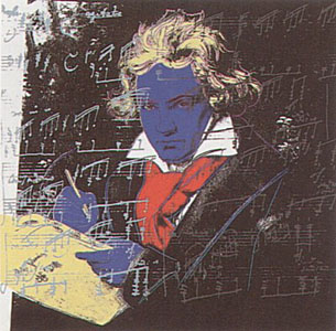 Beethoven, FS #390 by Andy Warhol