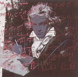 Beethoven, FS #391 by Andy Warhol
