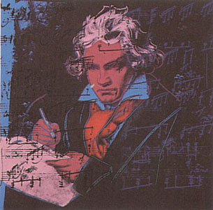Beethoven, FS #392 by Andy Warhol