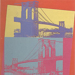 Brooklyn Bridge, FS #290 by Andy Warhol