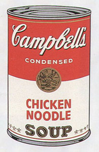 Campbell's Soup Suite I (Chicken Noodle 45) by Andy Warhol