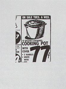 Cooking Pot, FS #1 by Andy Warhol
