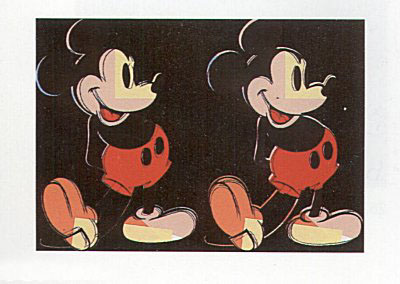 Double Mickey Mouse, FS #269 by Andy Warhol