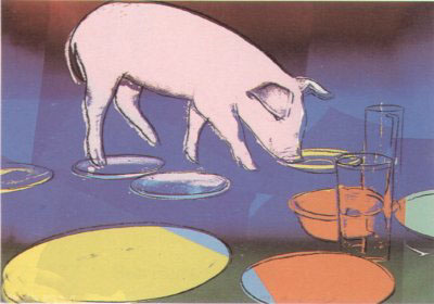 Fiesta Pig, FS #184 by Andy Warhol