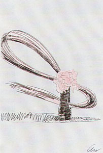 Flowers, FS #117 (Hand&Colored) by Andy Warhol