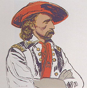 General Custer, FS #379 by Andy Warhol
