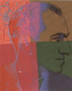 Ten Portraits of Jews of the Twentieth Century Sui by Andy Warhol