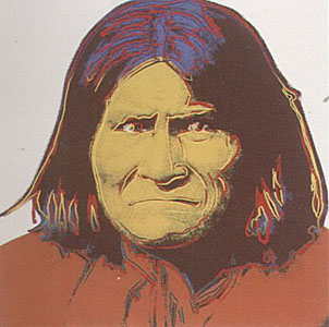 Cowboys & Indians Suite (Geronimo) by Andy Warhol
