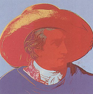 Goethe, FS #271 by Andy Warhol