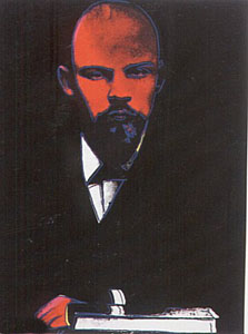 Lenin (Black), FS #402 by Andy Warhol