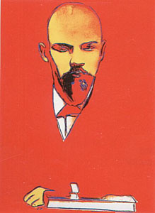 Lenin (Red), FS# 403 by Andy Warhol