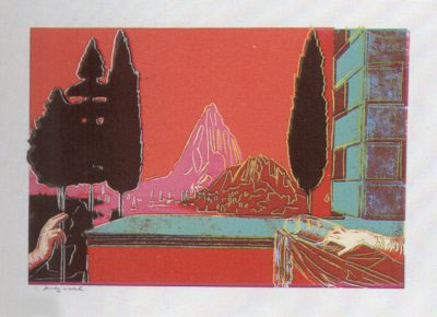 Leonardo da Vinci, The Annunciation, 1472, FS# 320 by Andy Warhol