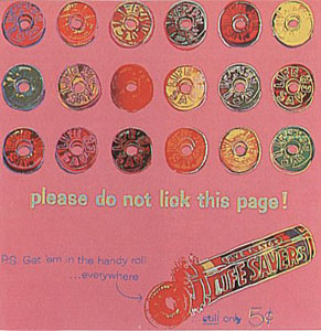 Ads Suite (Lifesavers) by Andy Warhol