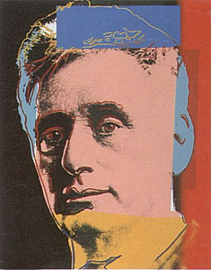 Ten Portraits of Jews of the Twentieth Century Sui by Andy Warhol