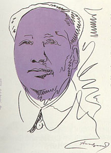 Mao, FS #125a by Andy Warhol