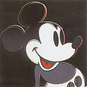 Mickey Mouse (FS 265) by Andy Warhol
