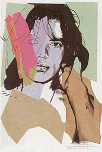 Mick Jagger Portfolio 140 by Andy Warhol