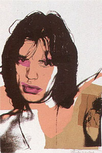Mick Jagger, FS #141 by Andy Warhol