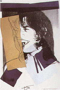 Mick Jagger Portfolio 142 by Andy Warhol