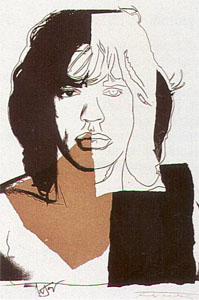 Mick Jagger Portfolio 146 by Andy Warhol