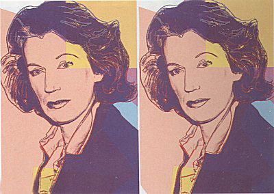Mildred Scheel (FS 239) by Andy Warhol