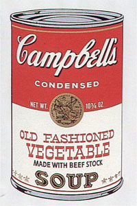 Old Fashioned Vegetable, FS #54 by Andy Warhol