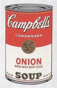 Campbell's Soup Suite I (Onions) by Andy Warhol