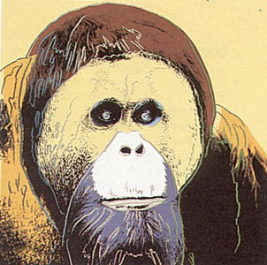 Orangutan (FS 299) by Andy Warhol